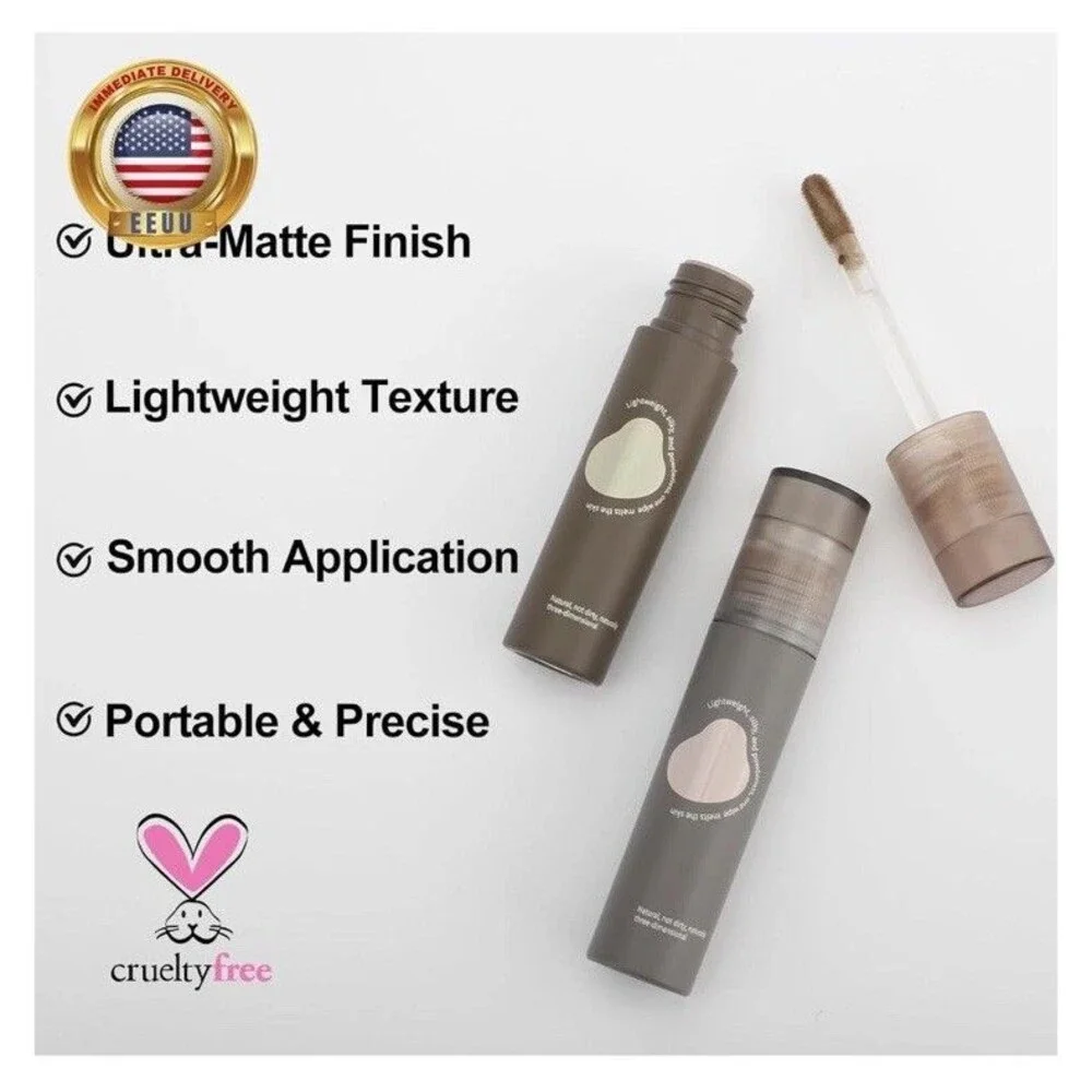 Cool Toned Liquid Contour Stick – Cold Grey Cream Bronzer for Sculpted Look